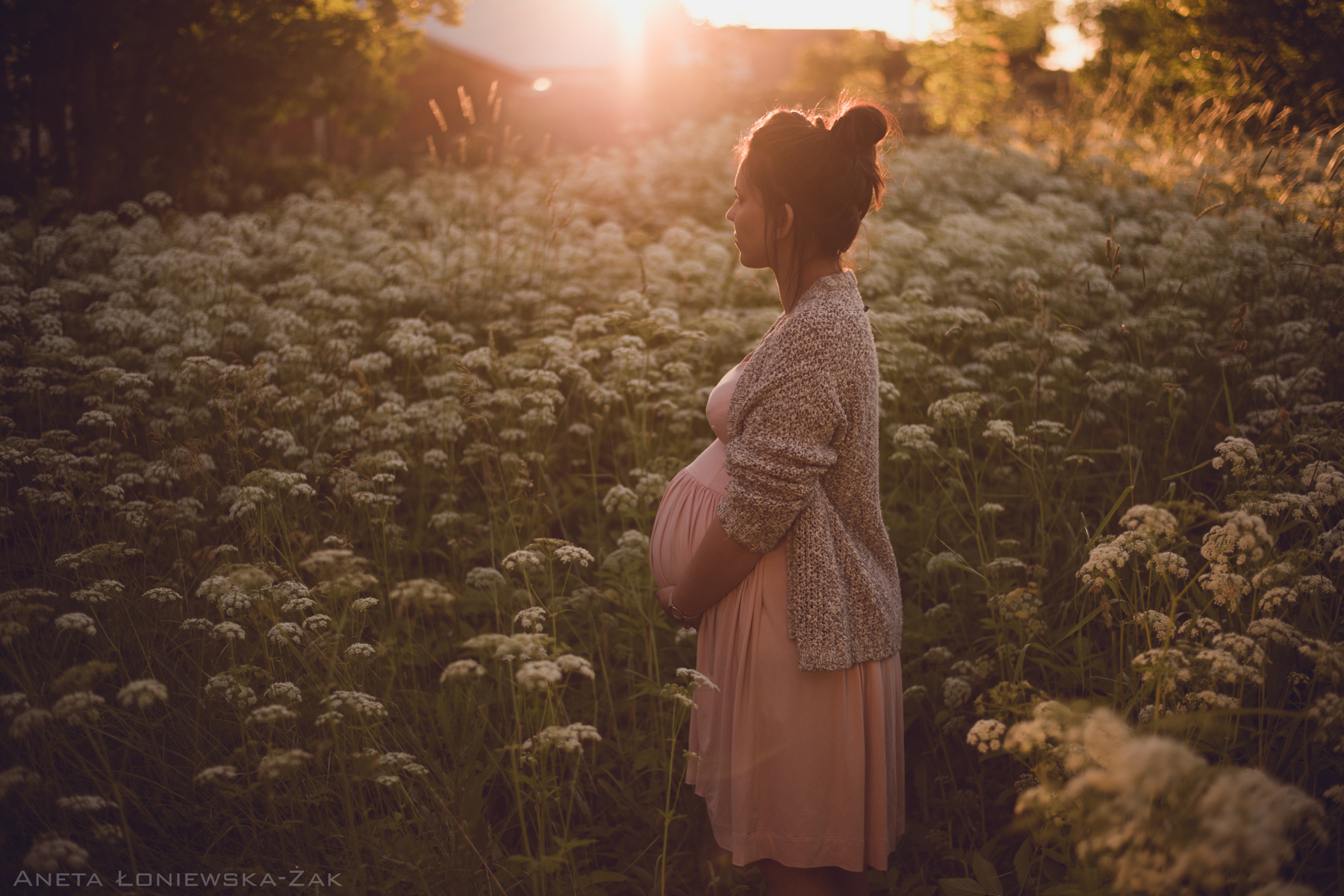 fotografia ciążowa brzuszkowa podlasie białystok ciąża